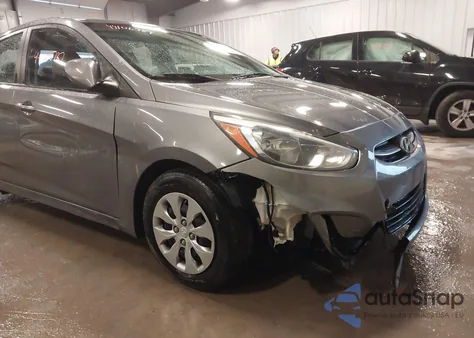 2015 Hyundai Accent Gls from USA, damaged, VIN KMHCT4AE0FU821280